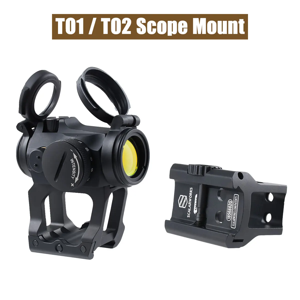 UNITY Tactical montaje elevador para mira óptica en riel Picatinny - imagen 2