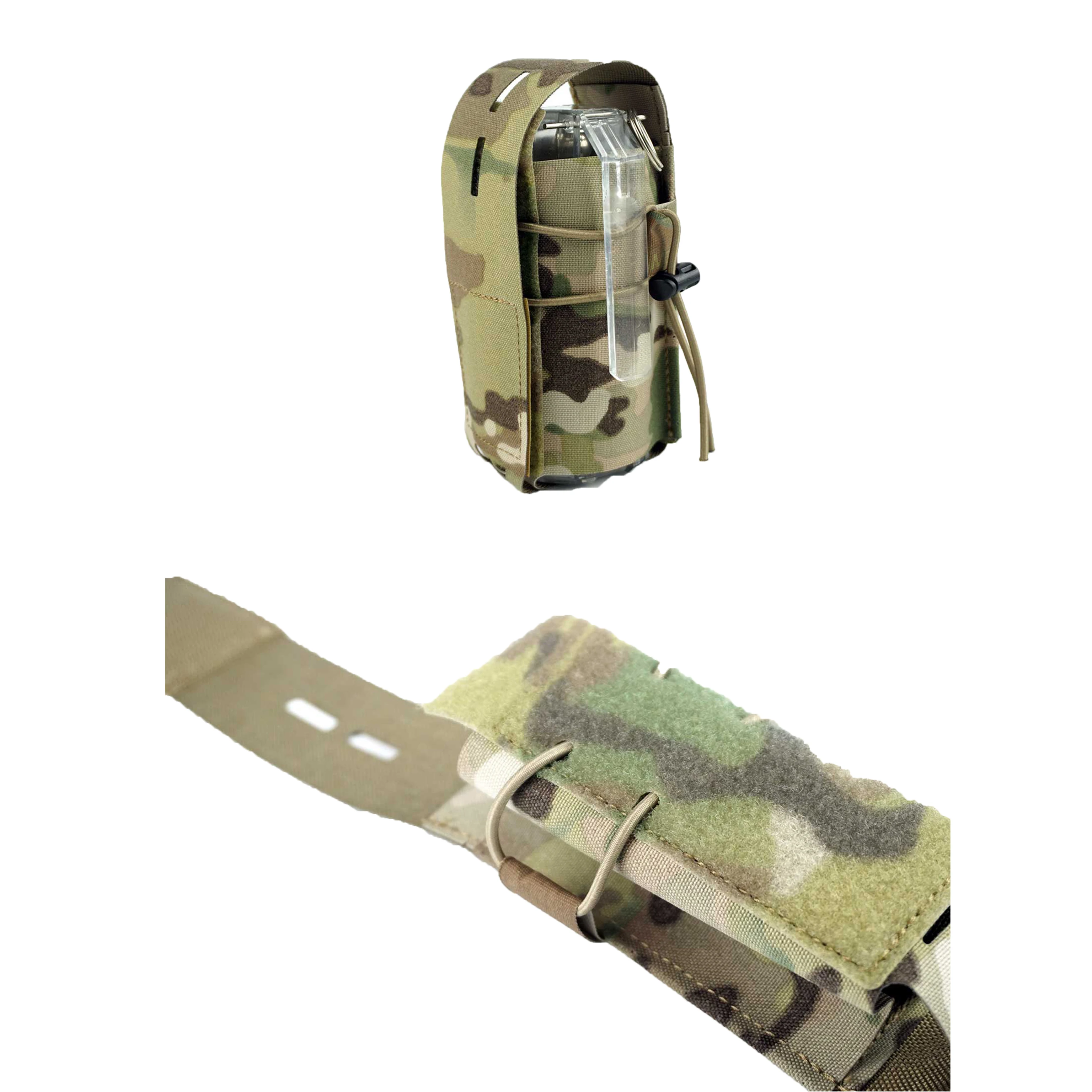 Bolsa modular MOLLE de corte láser para cinturón o chaleco táctico - imagen 5