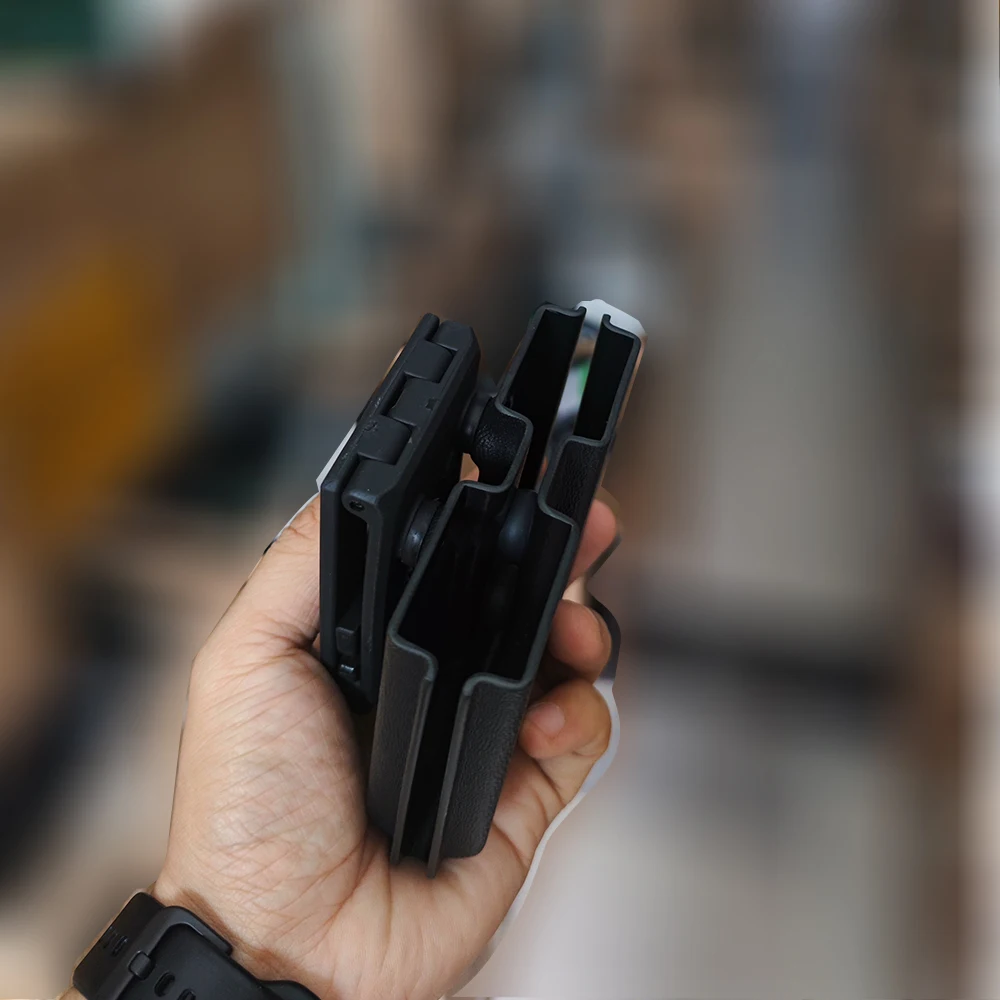 Funda táctica Kydex para doble cargador 9mm/.40 S&W - imagen 3