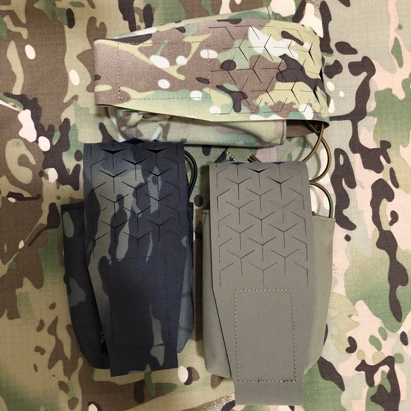 Bolsa táctica SPUD Mutant vista frontal con sistema MOLLE