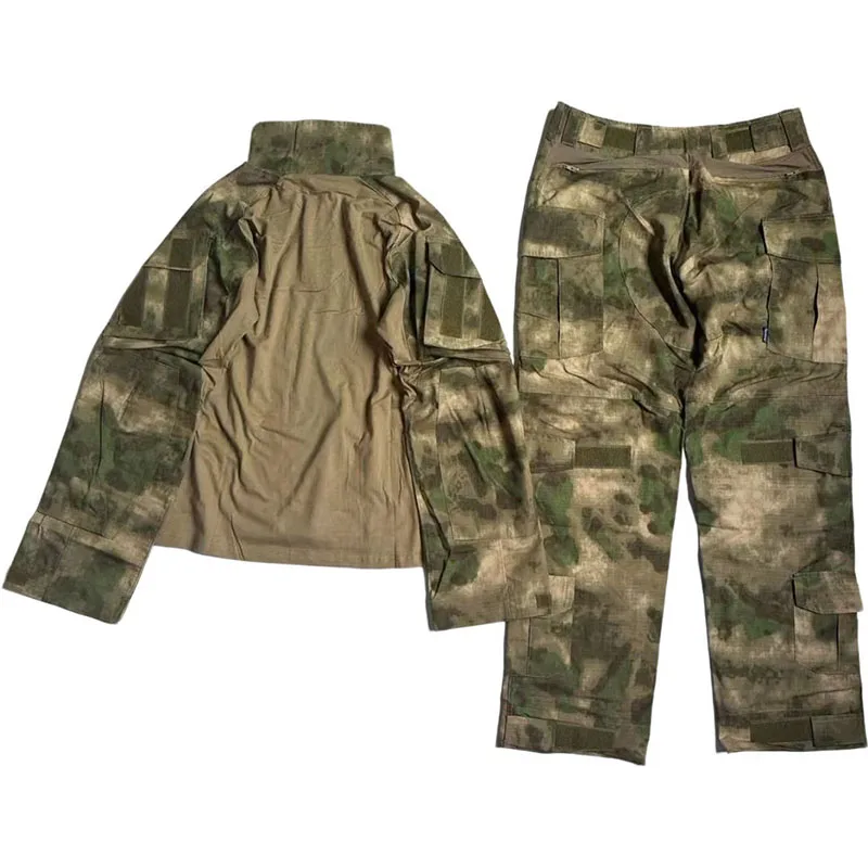 Conjunto táctico G3 camuflaje ruinas verdes, pantalón y top - imagen 3