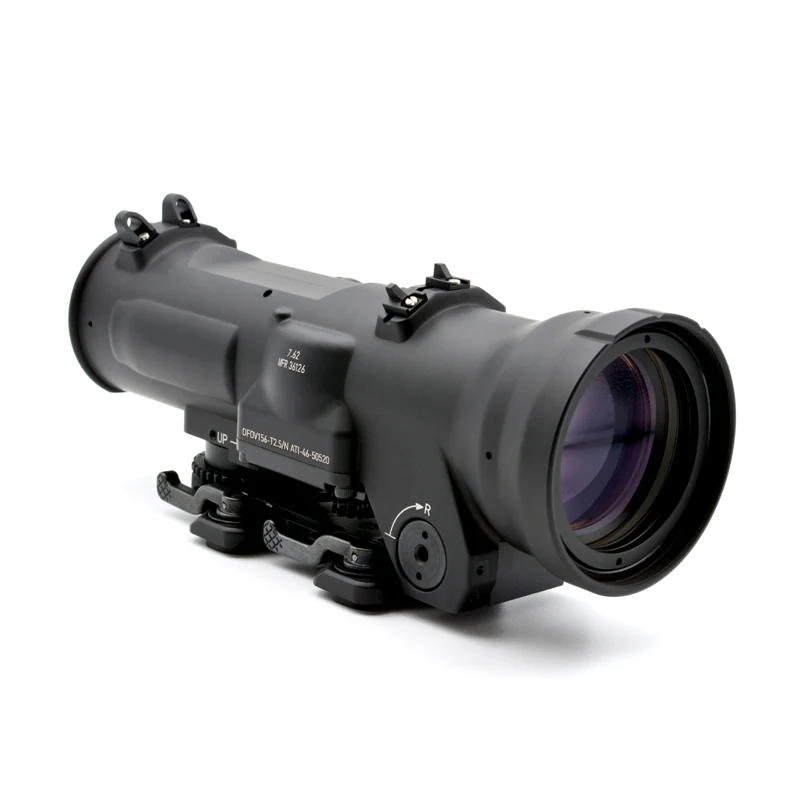 Mira Táctica DR 1.5-6x con Retículo Iluminado y Punto Rojo para Caza - imagen 5