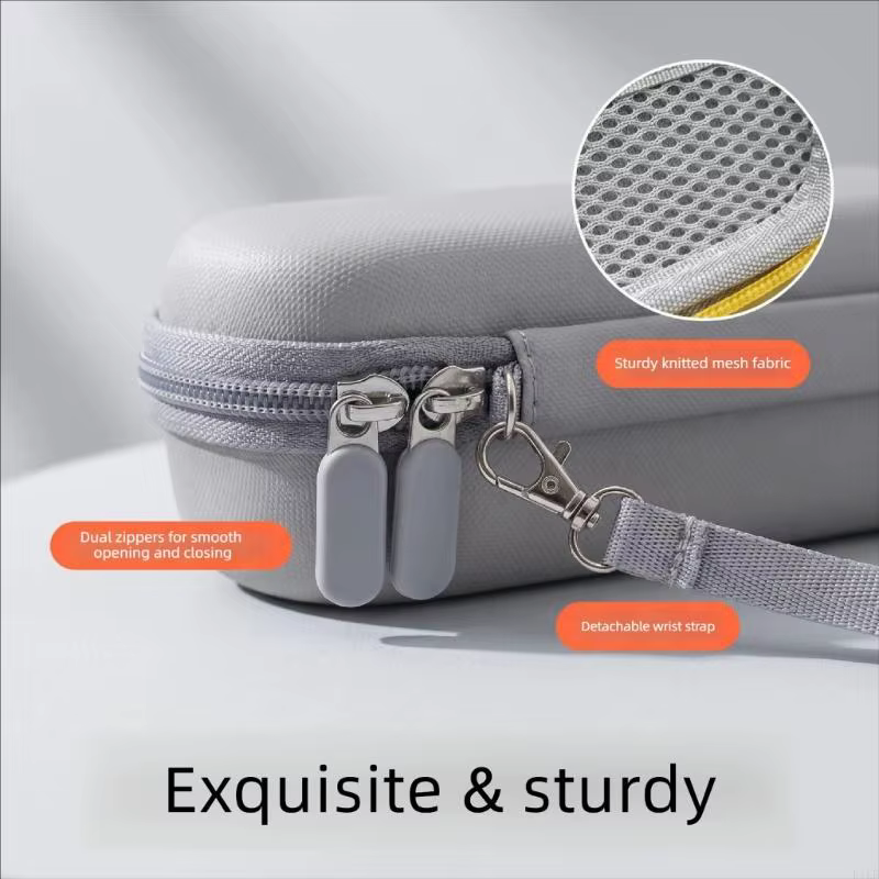 Estuche rígido para cámara con agarre lateral y bolsillo interior - imagen 3