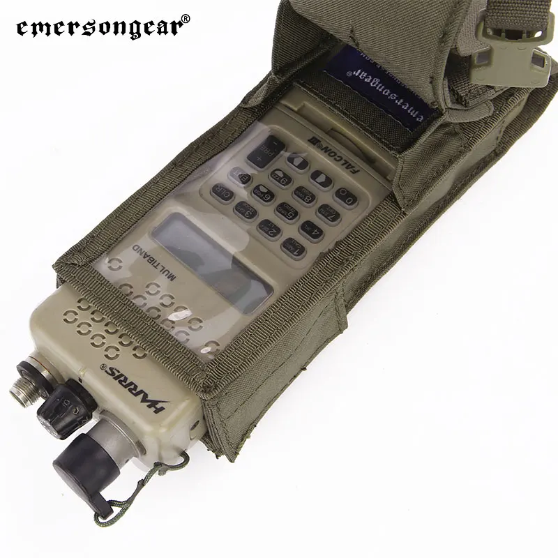 EmersonGear Riñonera MOLLE Porta Radio Táctico Nylon - imagen 5