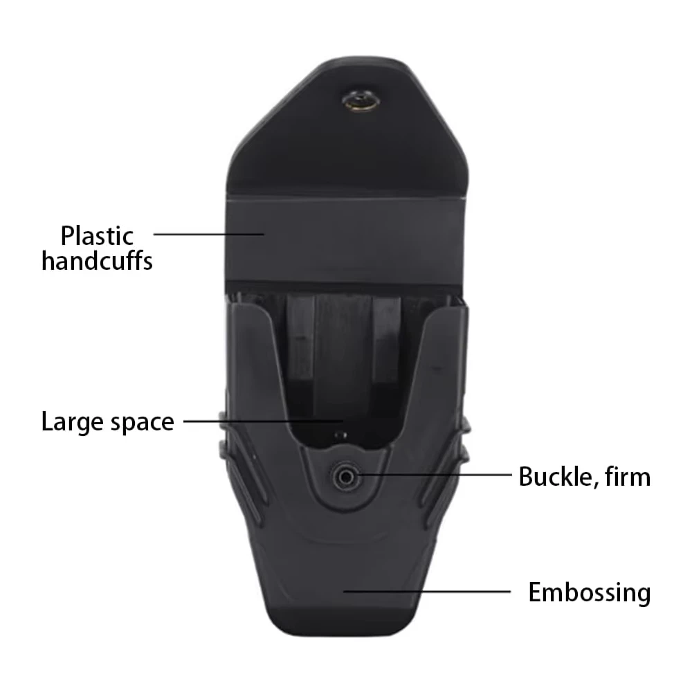 Bolsa táctica porta esposas oculta universal para exterior y caza - imagen 2