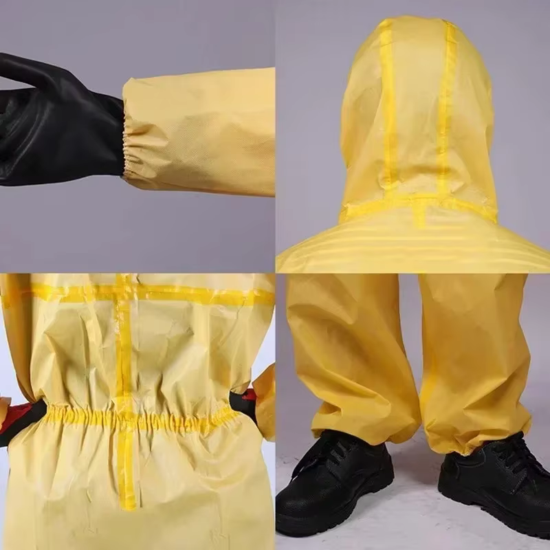 Overol químico protector resistente a ácidos y álcalis - imagen 2