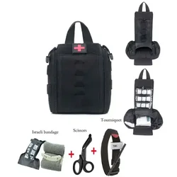 Bolsa médica táctica IFAK MOLLE – Botiquín primeros auxilios outdoor