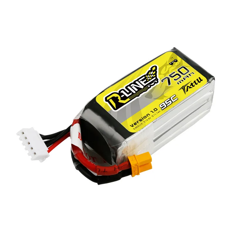 Comparativa de tamaño de baterías LiPo