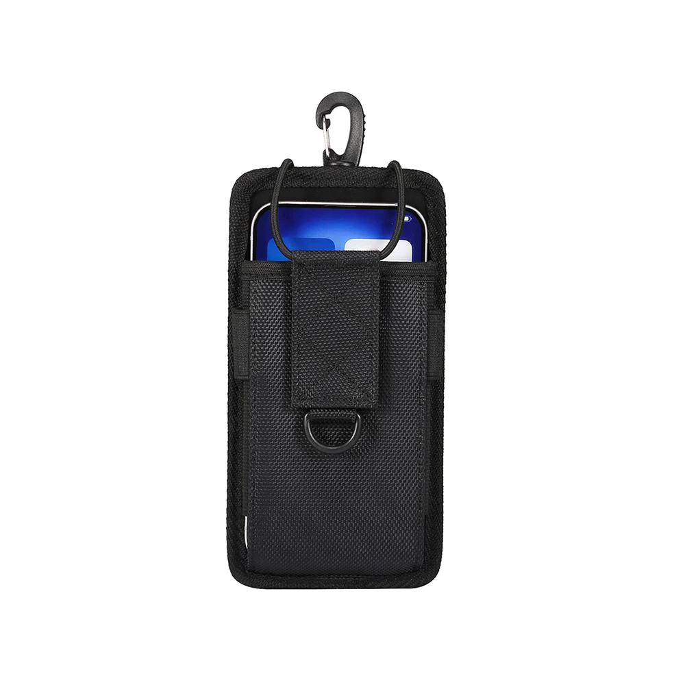 Bolsa táctica EDC de nailon para teléfono móvil con sistema MOLLE - imagen 5