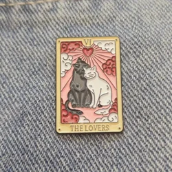 Pin de solapa gato dibujos animados abrazo infantil para disfraces