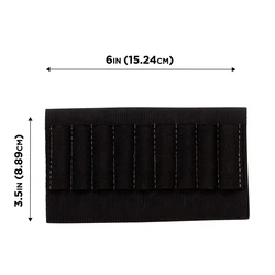 Porta cartuchos táctico elástico para rifle, acceso rápido