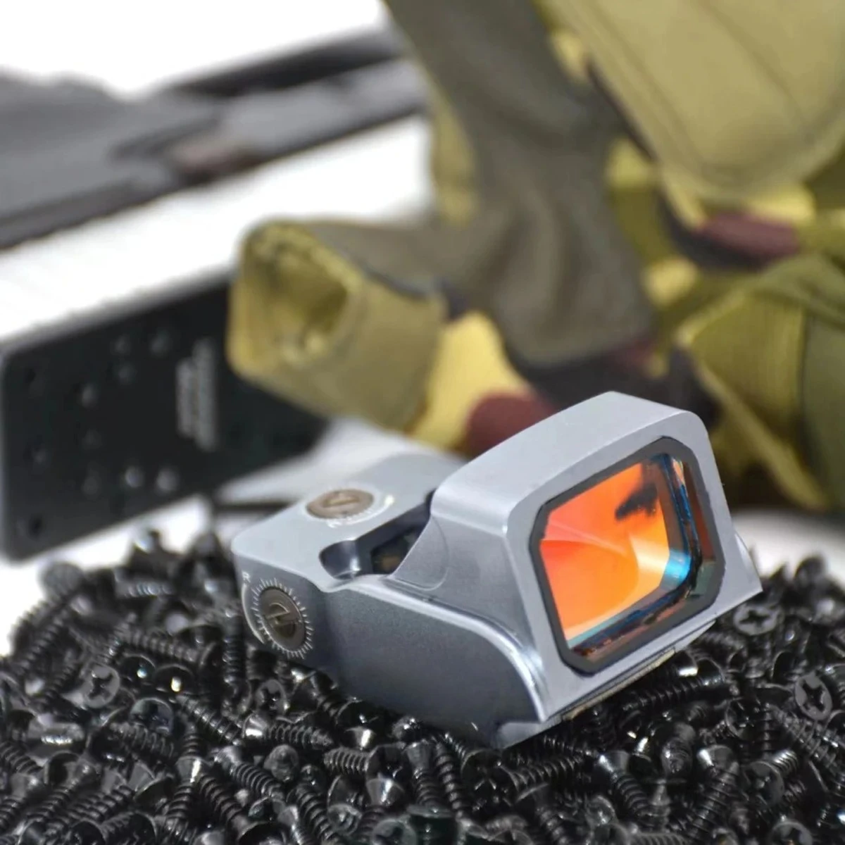 EFLX 3 MOA mira holográfica para colimador con adaptador Glock