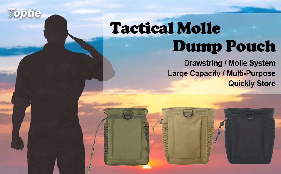 Bolsa táctica en patrón Multicam