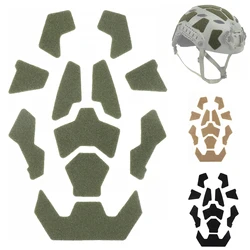 FAST High Cut: parches tácticos autoadhesivos para casco con velcro