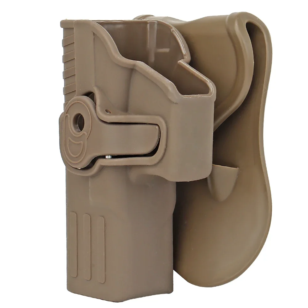 Funda táctica para pistola zurda con MOLLE y extracción rápida - imagen 3