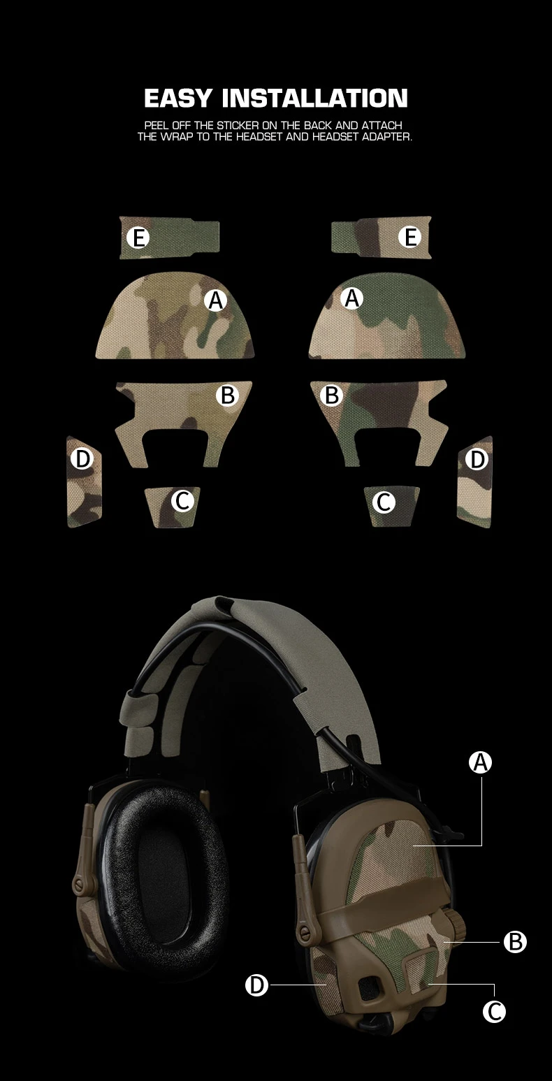 Aplicación del camuflaje sobre equipo