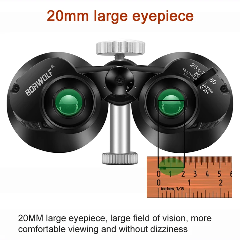 Binoculares Tácticos BORWOLF HD 25-75X80 – Caza y observación - imagen 5