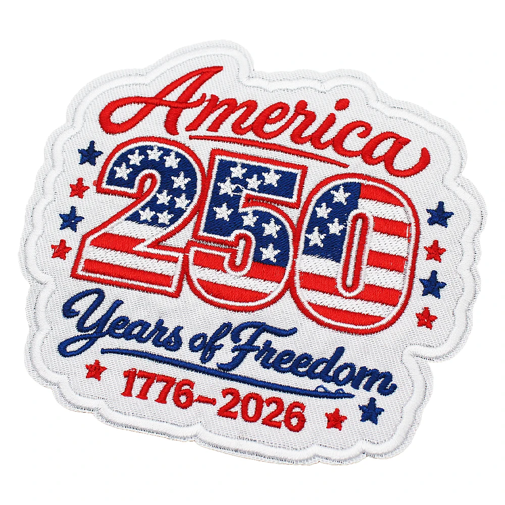 Parche bordado bandera americana patriótico para chaqueta táctica - imagen 4