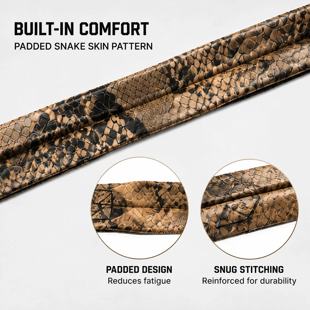 Correa táctica para rifle serpiente imitación con ajuste rápido - imagen 5