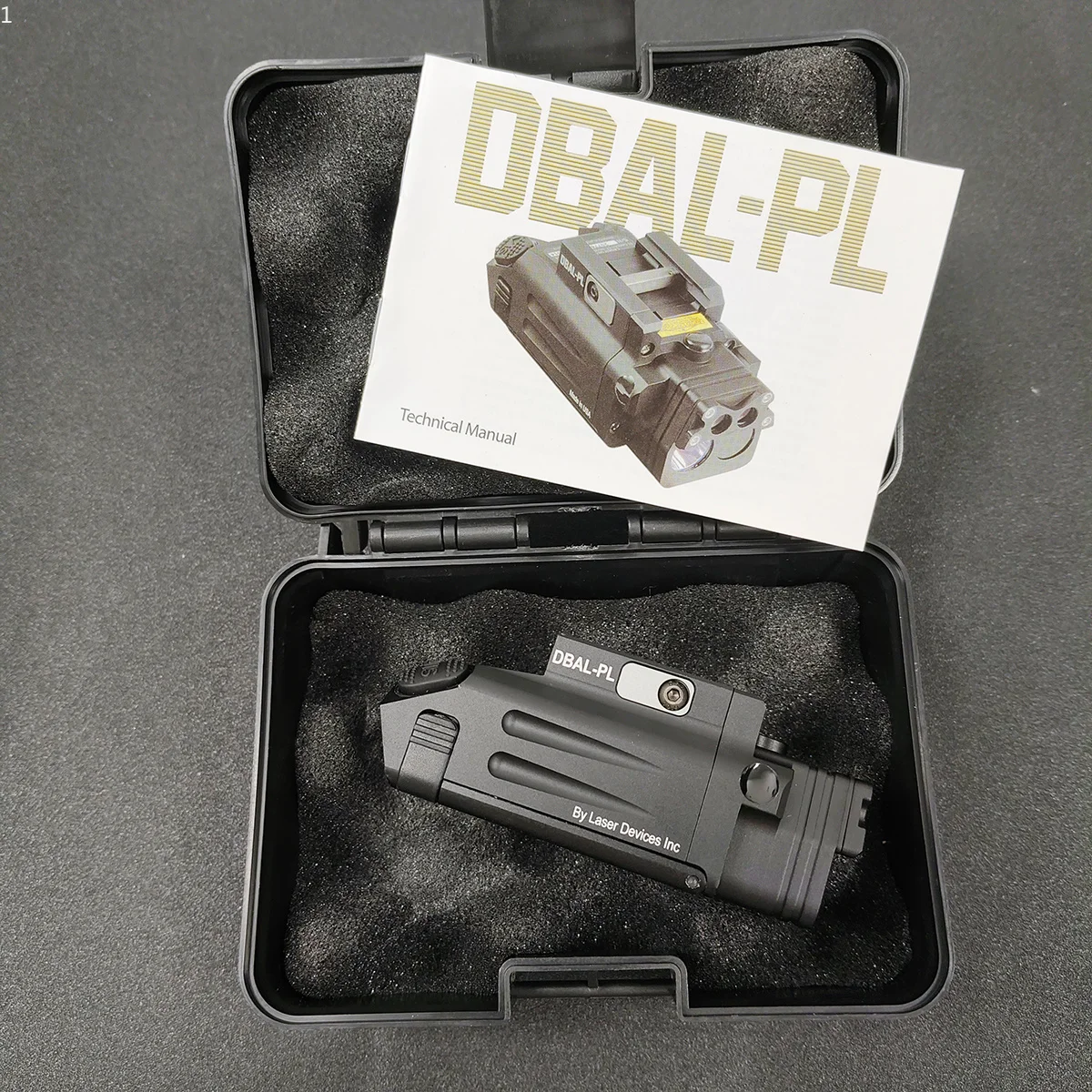 CQBL-1 DBAL-PL Láser táctico IR rojo verde para Picatinny - imagen 4