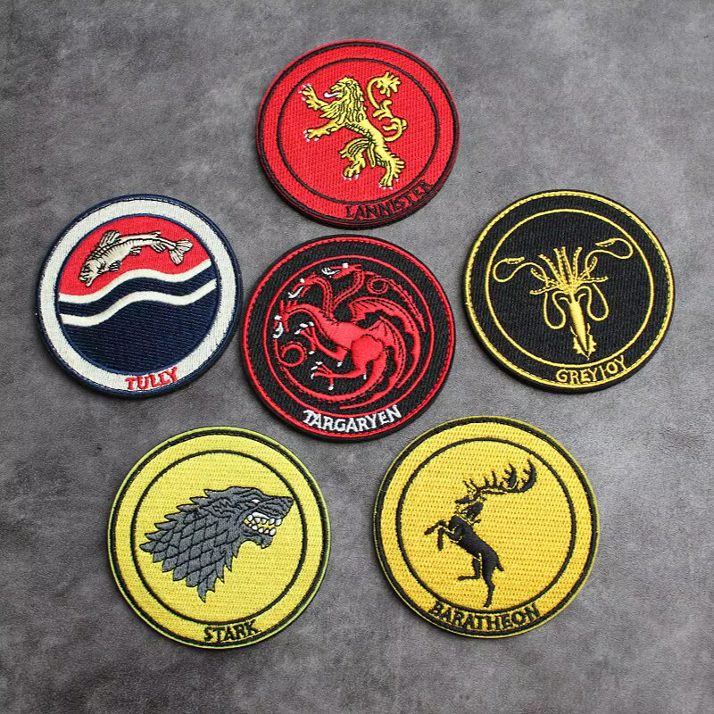 Parche bordado Juego de Tronos para mochila, brazalete - imagen 2