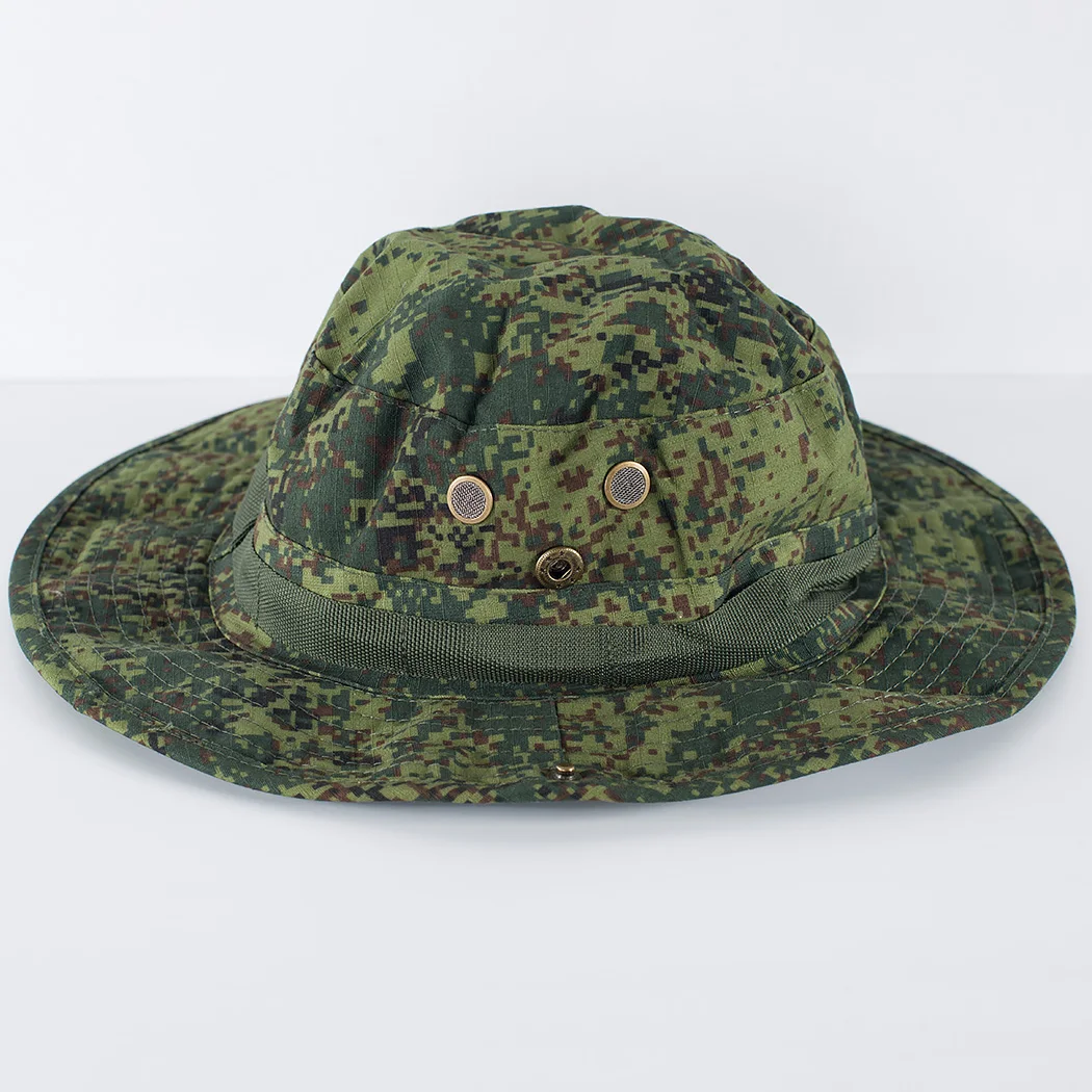 Sombrero Boonie táctico ripstop camuflado para caza y senderismo - imagen 4