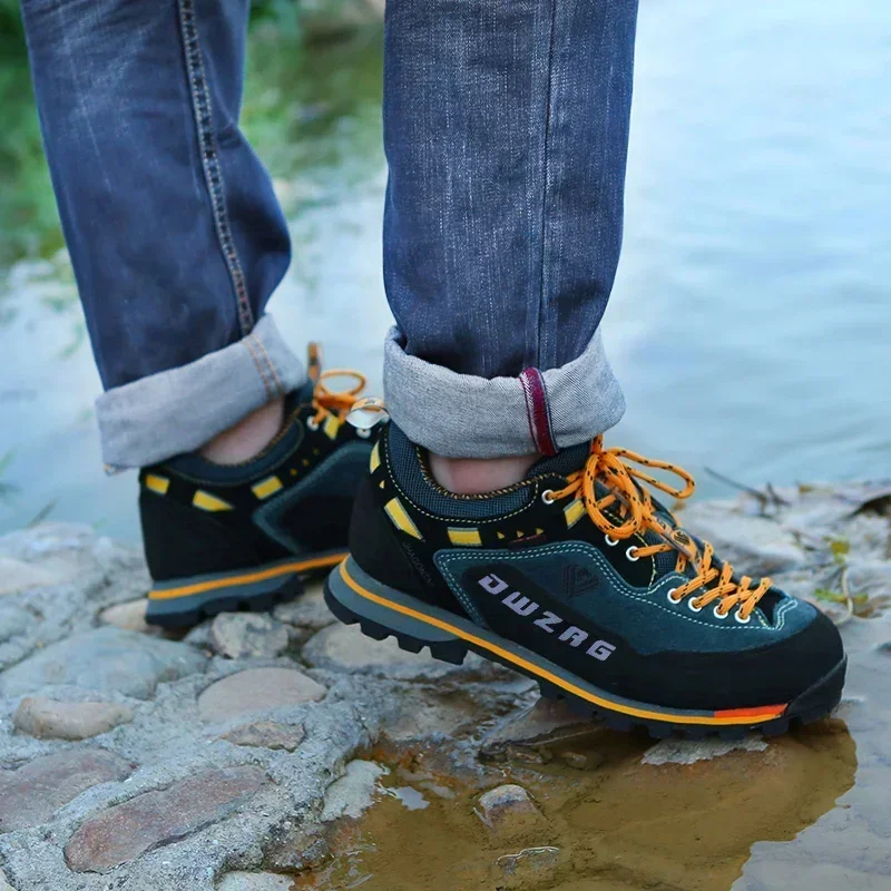 Botas de senderismo impermeables tácticas para hombre de montaña - imagen 2
