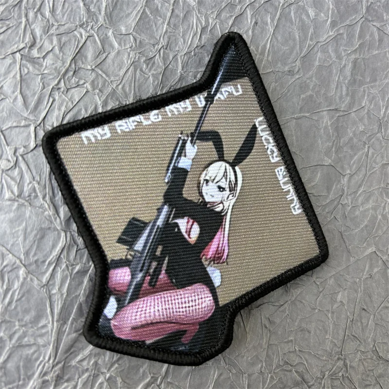 Parche táctico de anime - insignia Velcro con gancho y bucle - imagen 2