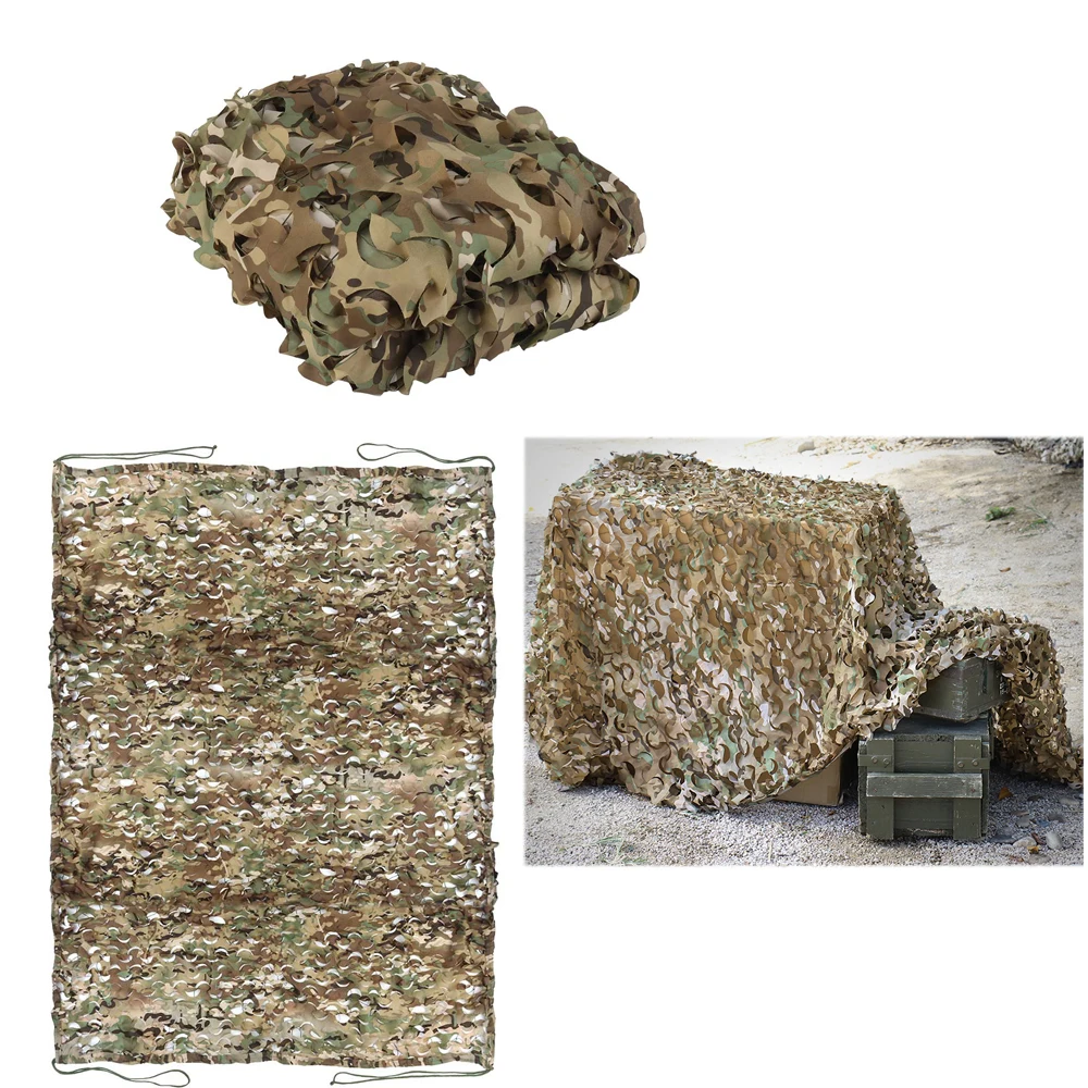 Red de camuflaje táctica anti UV para acampar y refugiarse - imagen 5