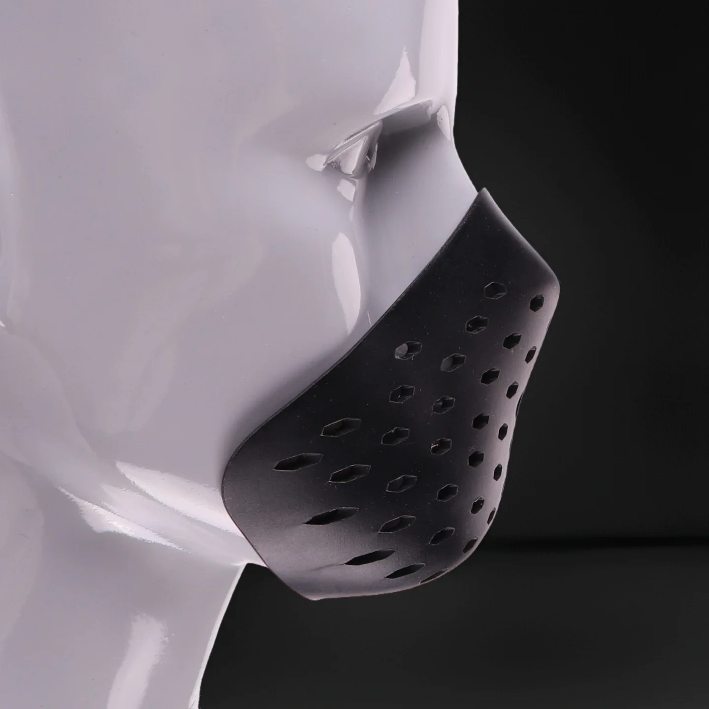 Máscara respiratoria de silicona adaptable para caza y ciclismo - imagen 5