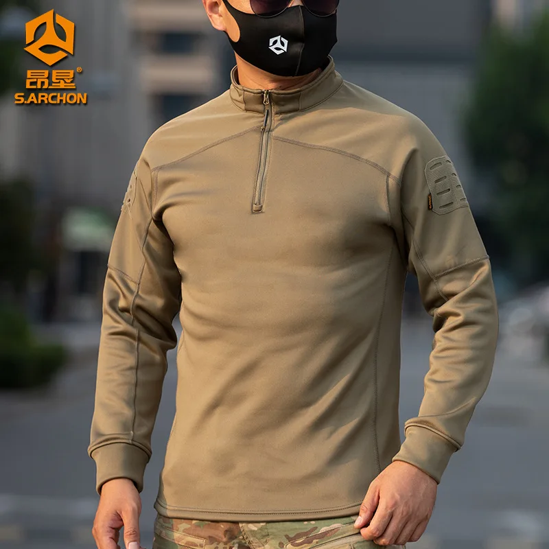 Traje de camuflaje EMR de manga larga con aislamiento de felpa