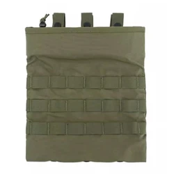 Chaleco MOLLE de caza con bolsa de cintura enrollable