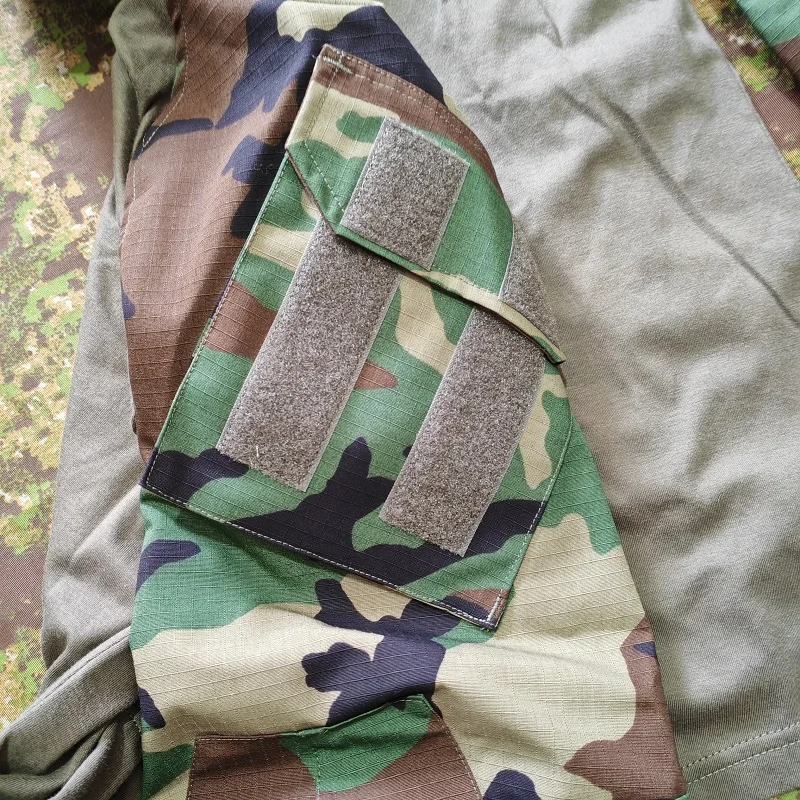 Camiseta táctica WL de nailon y algodón transpirable ligera - imagen 4