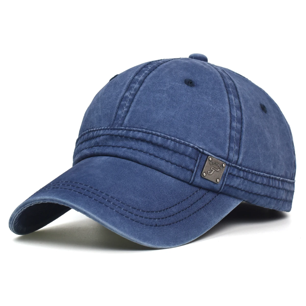 Gorra béisbol vintage algodón lavada ajustable perfil bajo aire libre - imagen 3