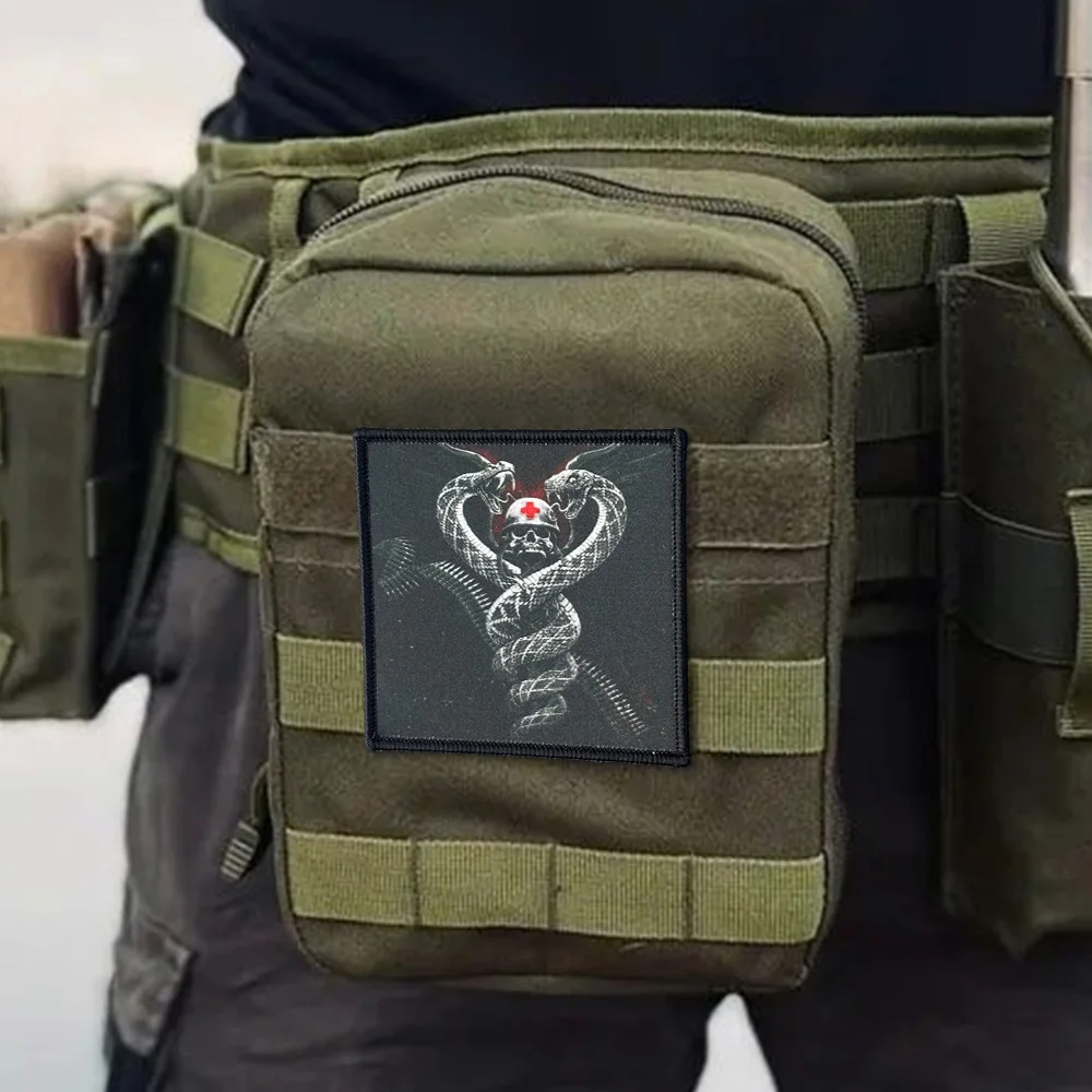 Parche táctico Medusa Triage – Estrella de la Vida velcro médico - imagen 5