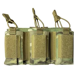UNIONTAC Porta Revistas Táctico MOLLE Triple Nylon 1000D 5,56 9mm