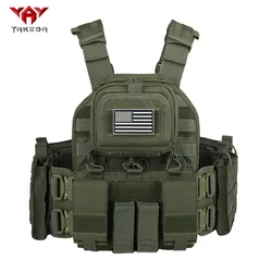 YAKEDA chaleco MOLLE multifuncional para exteriores con hebilla