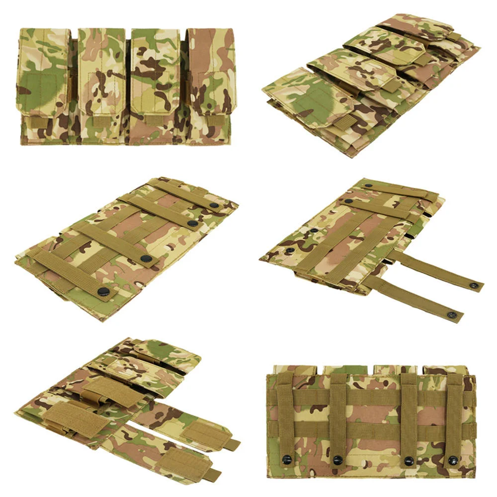 Bolsa táctica MOLLE para cargadores de rifle M4 AR15, chaleco - imagen 5