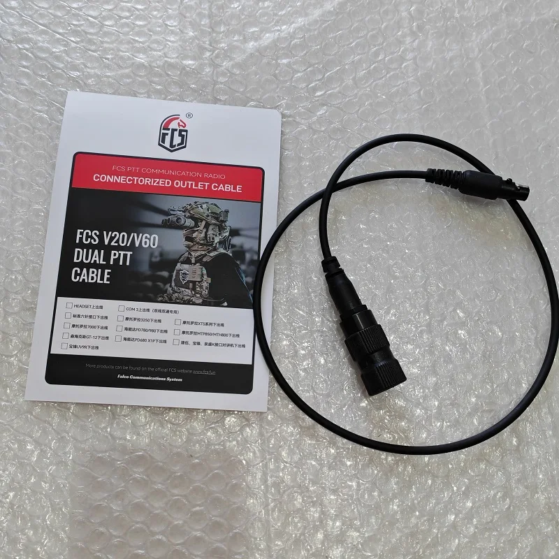 Conector PRC-148/152 para salida estación de radio