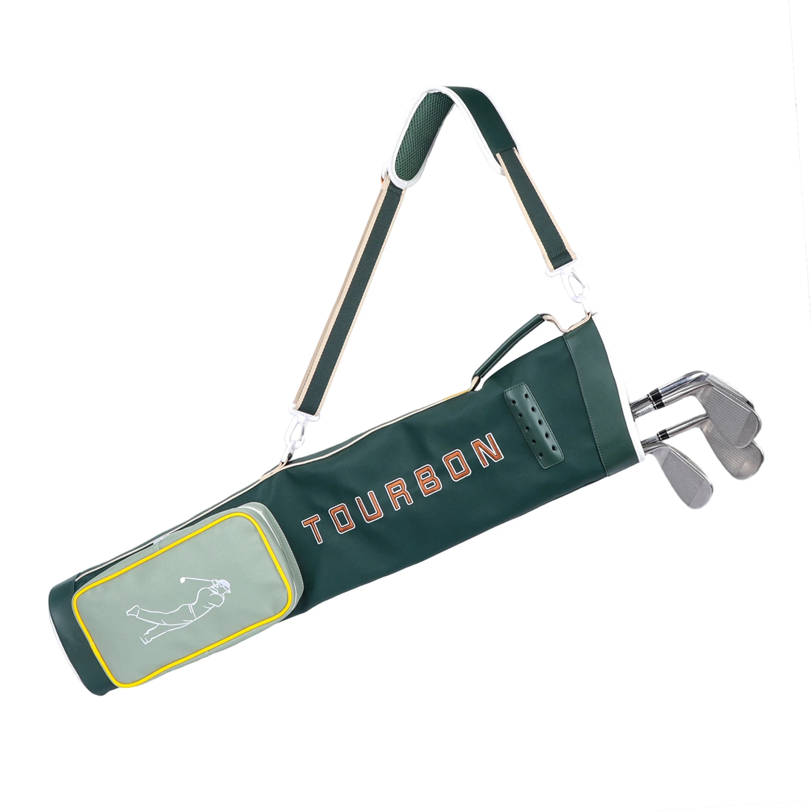 Tourbon Bolsa de golf plegable impermeable nailon con bandolera - imagen 4