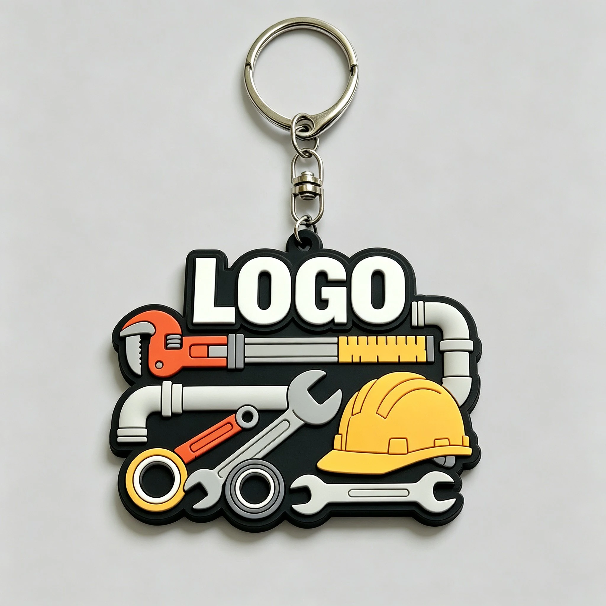 Llavero personalizado de PVC flexible para promoción - imagen 5