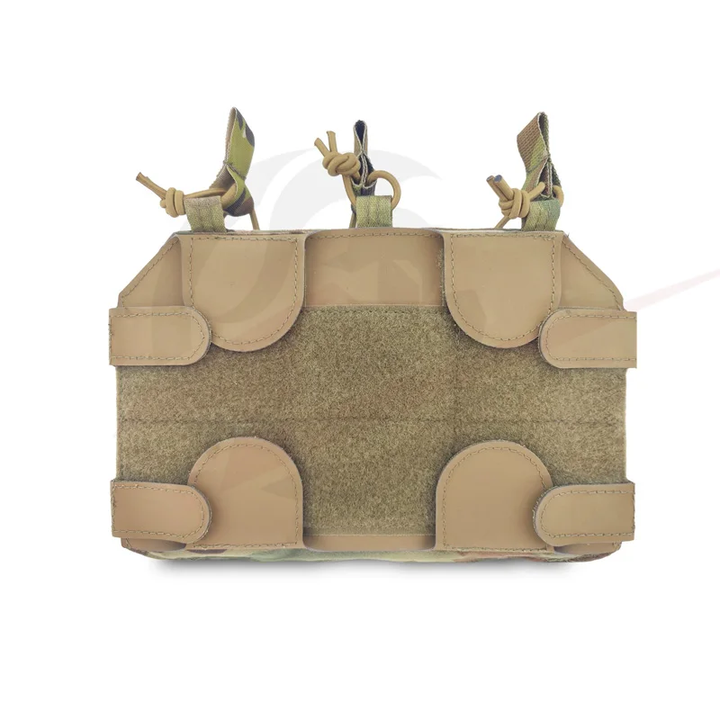 Panel frontal de triple bolsillo tipo chaleco con marco en S, superventas