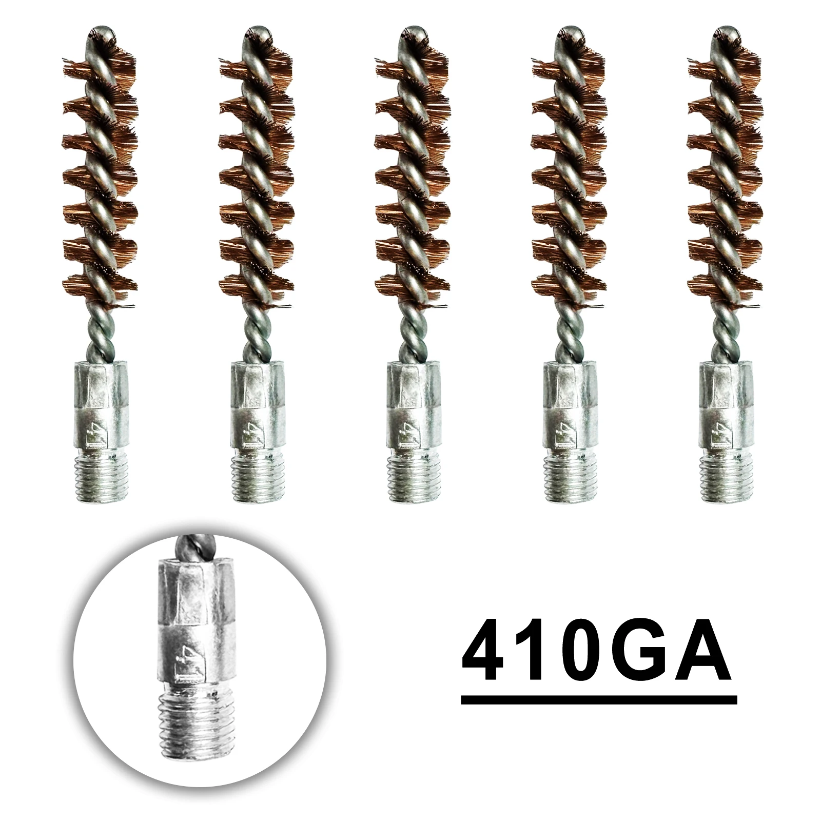 Cepillo bronce multiCalibre 9mm/.30/.22 – Limpieza pistola rifle - imagen 5