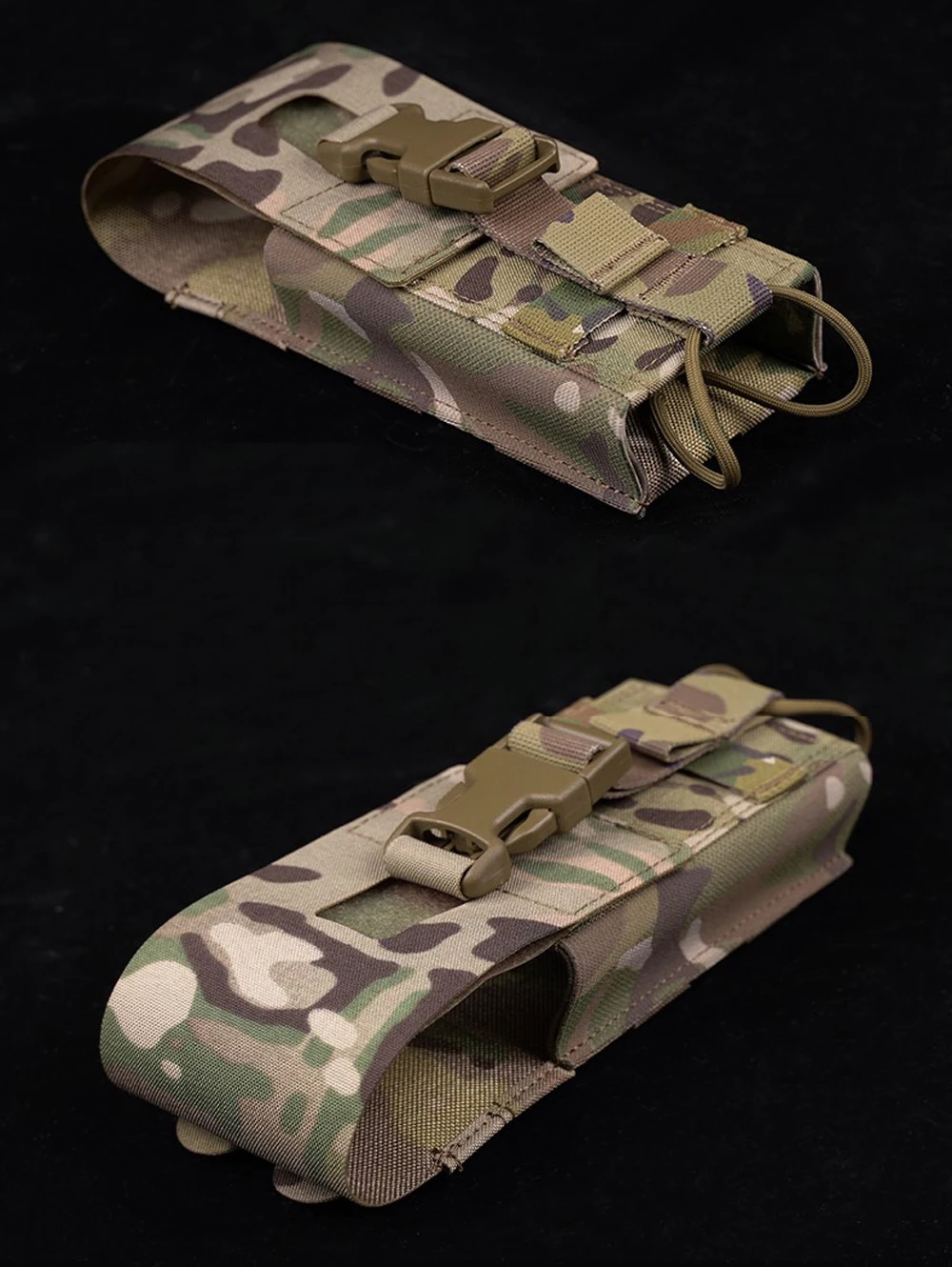 Bolsa táctica en color marrón coyote