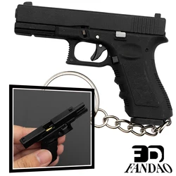 Llavero táctico G17 modelo pistola, colgante para hombre