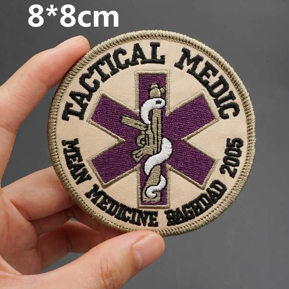 Parche táctico Estrella de la Vida – Emergencias médicas - imagen 5