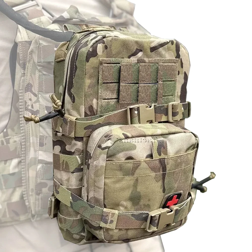 Bolsa de hidratación táctica MOLLE pequeña versátil IFAK - imagen 5