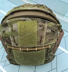 Casco táctico FMA camuflaje airsoft y caza con funda protectora