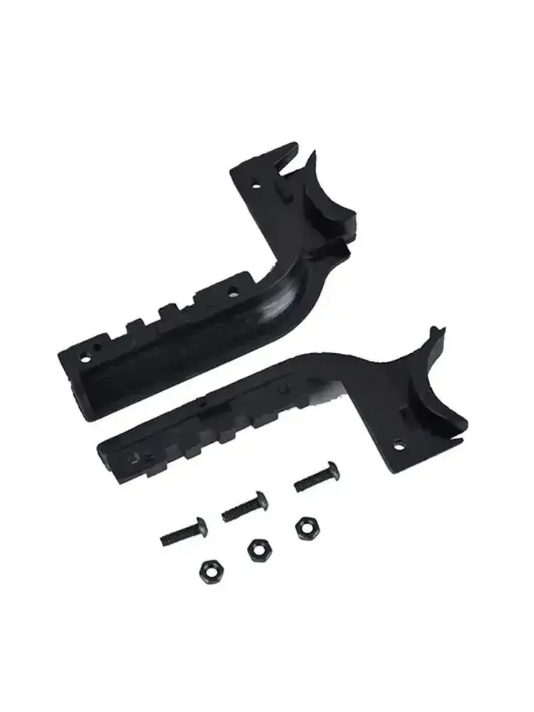 Detalle del adaptador de montaje táctico de 20 mm