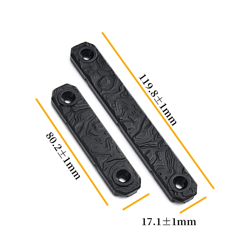 WADSN Protección de mano M-LOK para riel, cobertura táctica de plástico - imagen 2
